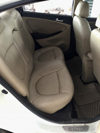 White Hyundai Verna EX 1.4L U2 CRDi Diesel