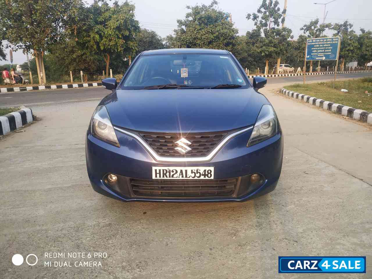 Prime Ray Blue Maruti Suzuki Baleno Alpha 1.2