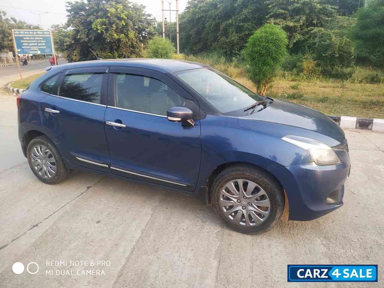 Prime Ray Blue Maruti Suzuki Baleno Alpha 1.2
