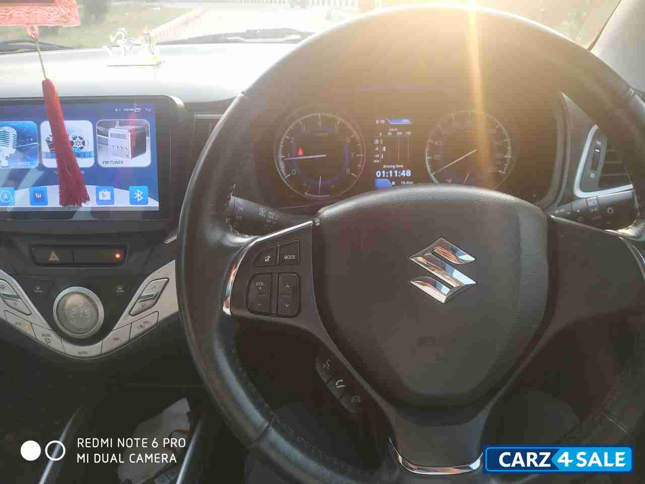 Prime Ray Blue Maruti Suzuki Baleno Alpha 1.2