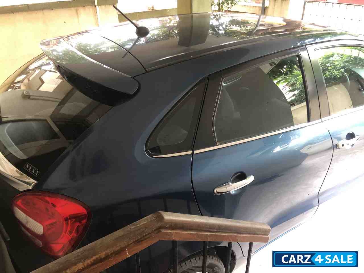 Ray Blue Maruti Suzuki Baleno Alpha 1.3