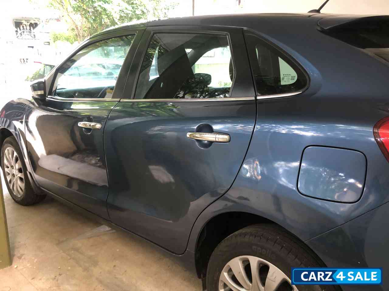 Ray Blue Maruti Suzuki Baleno Alpha 1.3