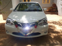 White Toyota Etios GD