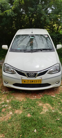 White Toyota Etios GD