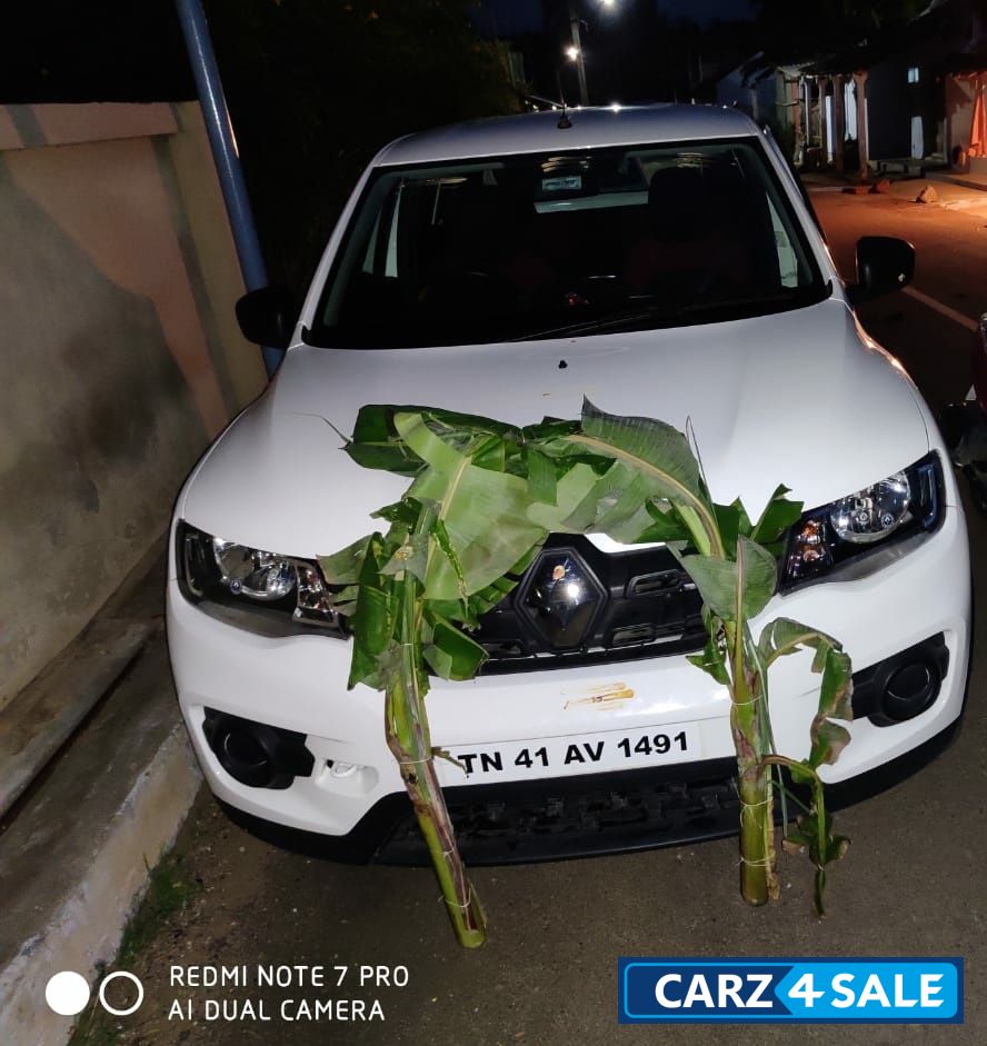 White Renault Kwid RXL