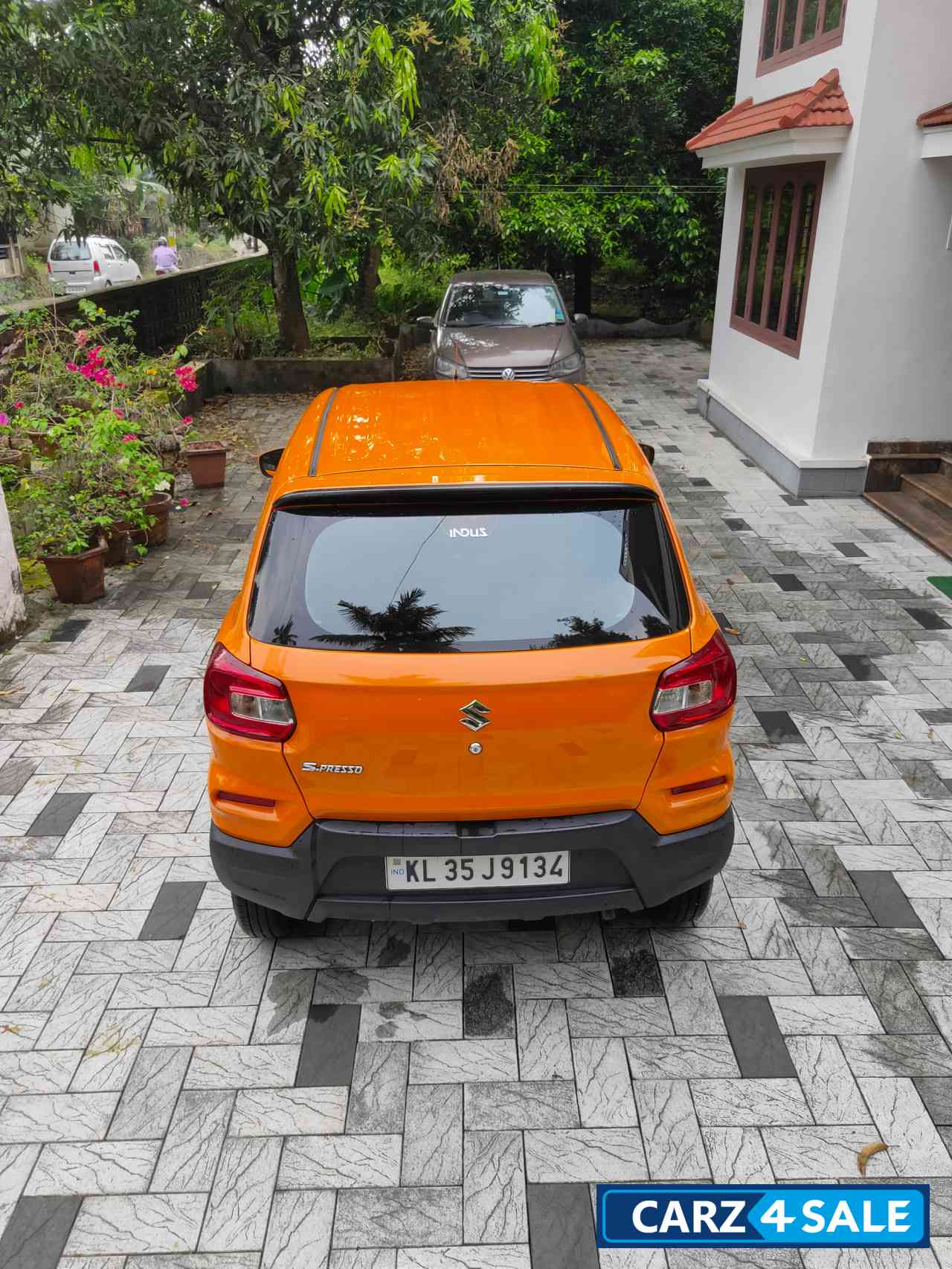Orange Maruti Suzuki S-Presso VXi Plus Petrol