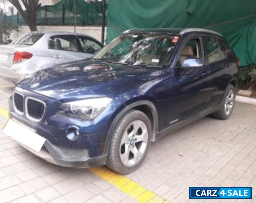 Blue BMW X1 Diesel