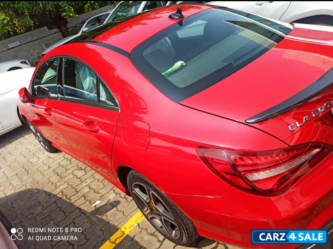 Paint Jupiter Red With Black R Mercedes-Benz CLA 200 CDI Sport Paint Jupiter Red With Black R Mercedes-Benz CLA 200 CDI Sport