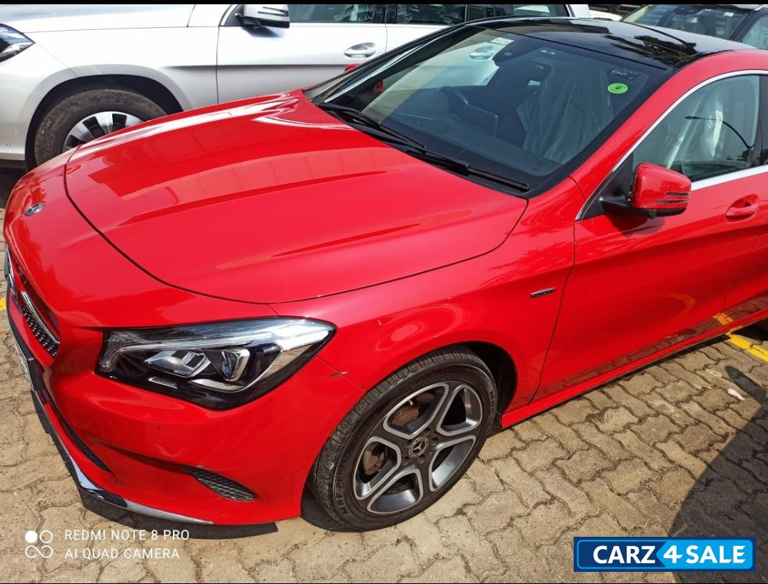 Paint Jupiter Red With Black R Mercedes-Benz CLA 200 CDI Sport Paint Jupiter Red With Black R Mercedes-Benz CLA 200 CDI Sport