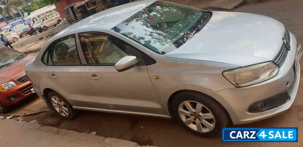 Silver Volkswagen Vento 1.6 MPI Trendline Petrol