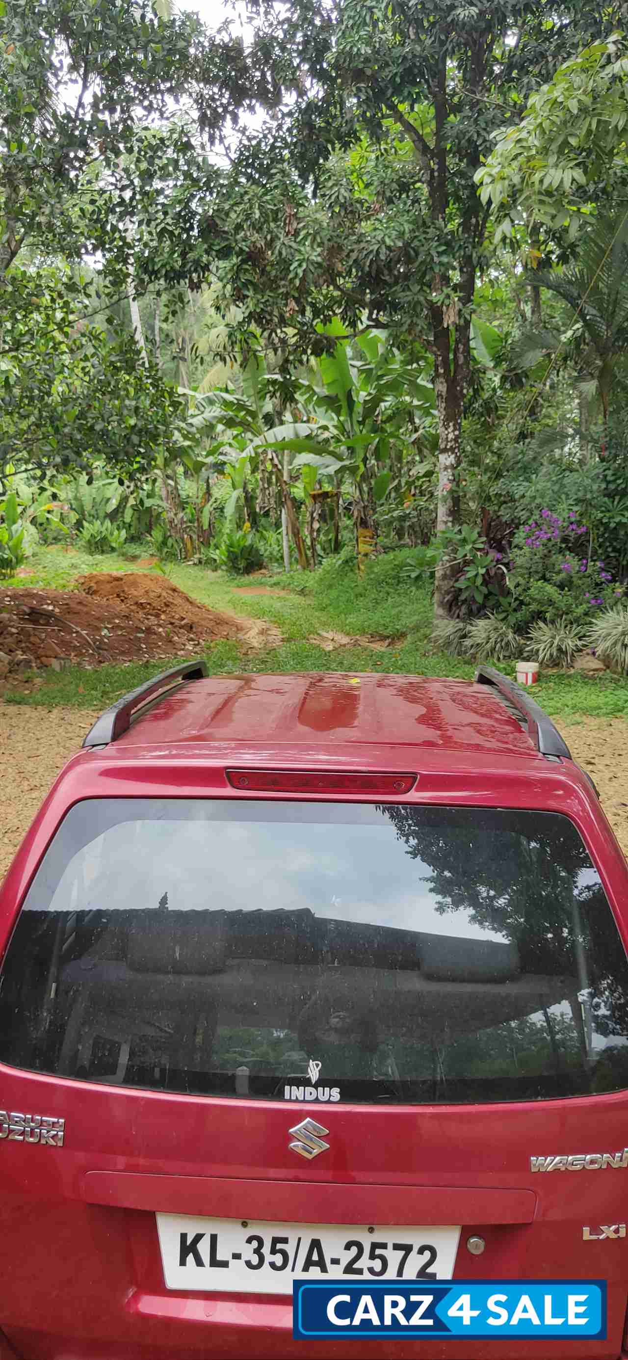 Red Maruti Suzuki Wagon R LXi BS-III