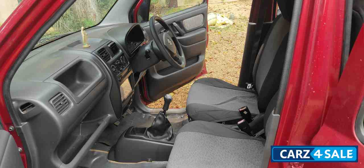 Red Maruti Suzuki Wagon R LXi BS-III