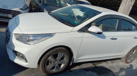 White Hyundai Verna Transform 1.6 VTVT Audio
