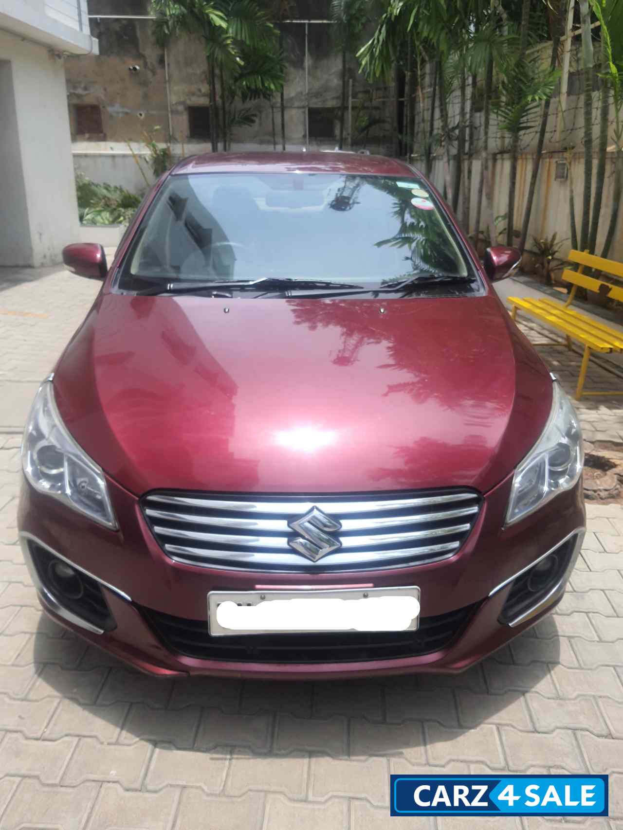 Red Maruti Suzuki Ciaz Petrol