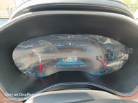 Burgundy Red MG Hector Plus Sharp Petrol Hybrid 6 Seater