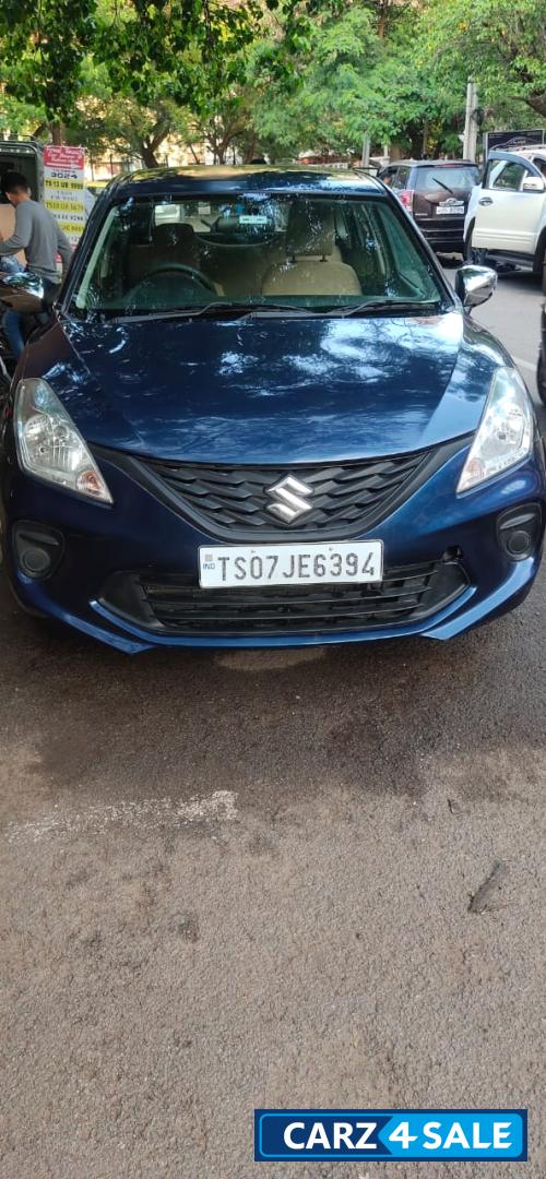 Blue Maruti Suzuki Baleno Sigma 1.3