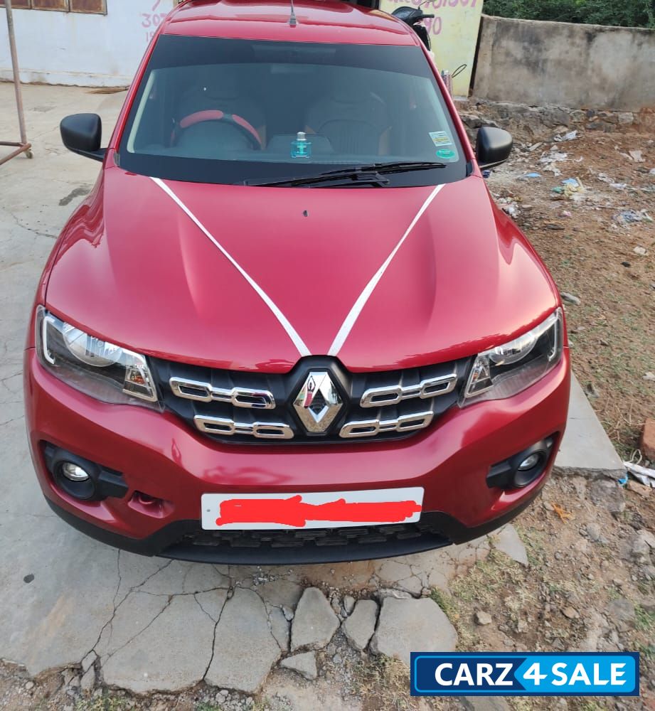 Fired Red Renault Kwid RXL