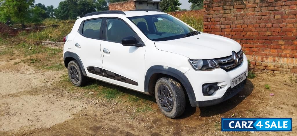 White Renault Kwid 1.0 RXT Opt