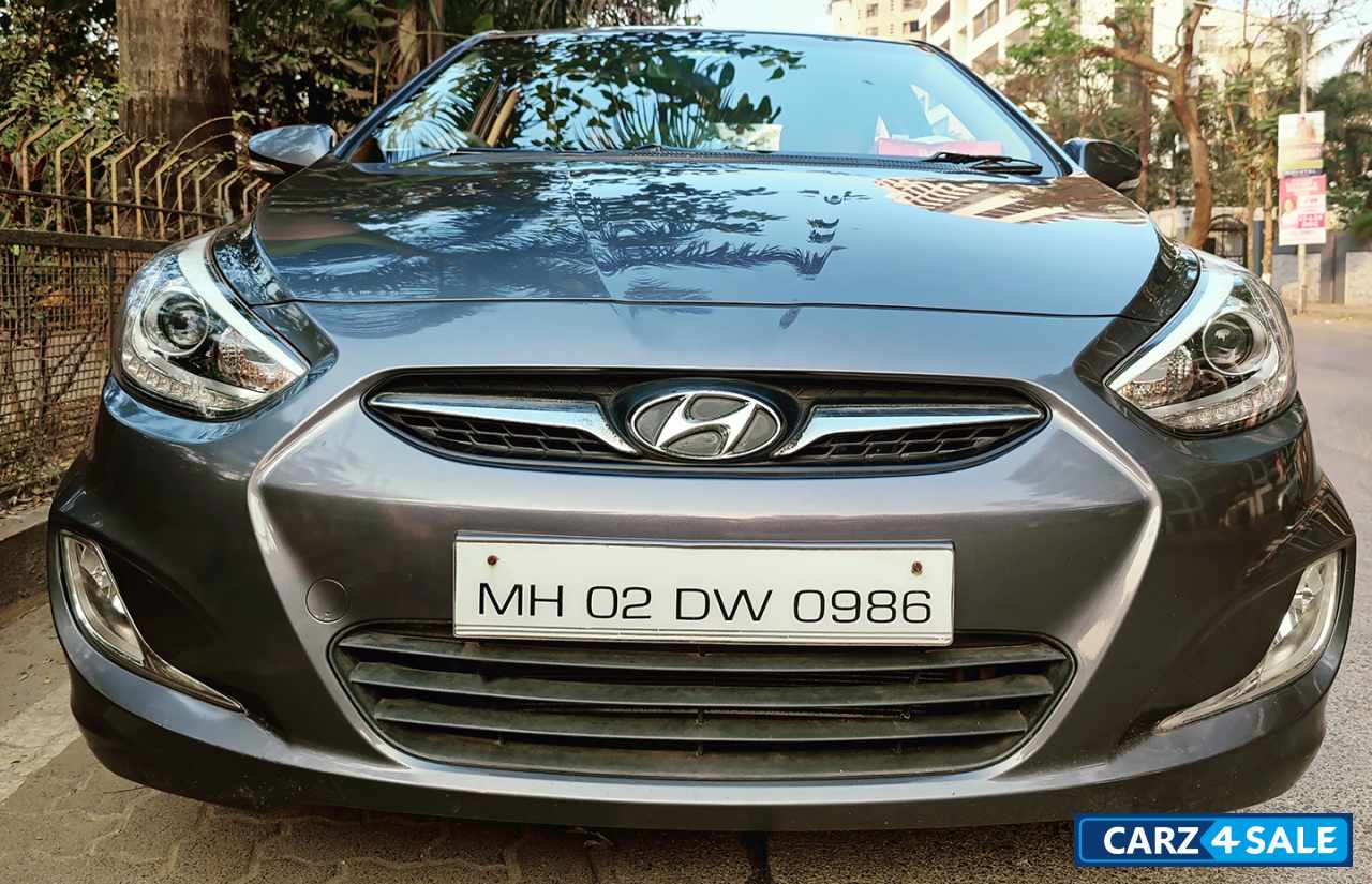 Carbon Grey Hyundai Verna Transform 1.6 SX VTVT