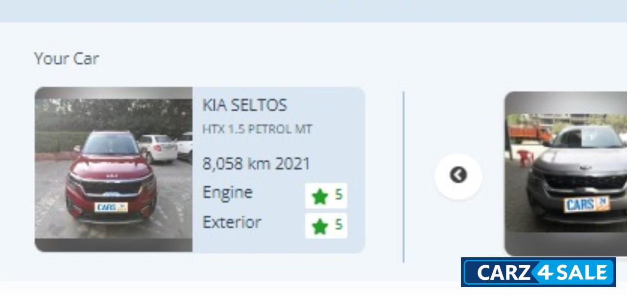 Red Kia Seltos HTK Smartstream G1.5 6MT Petrol
