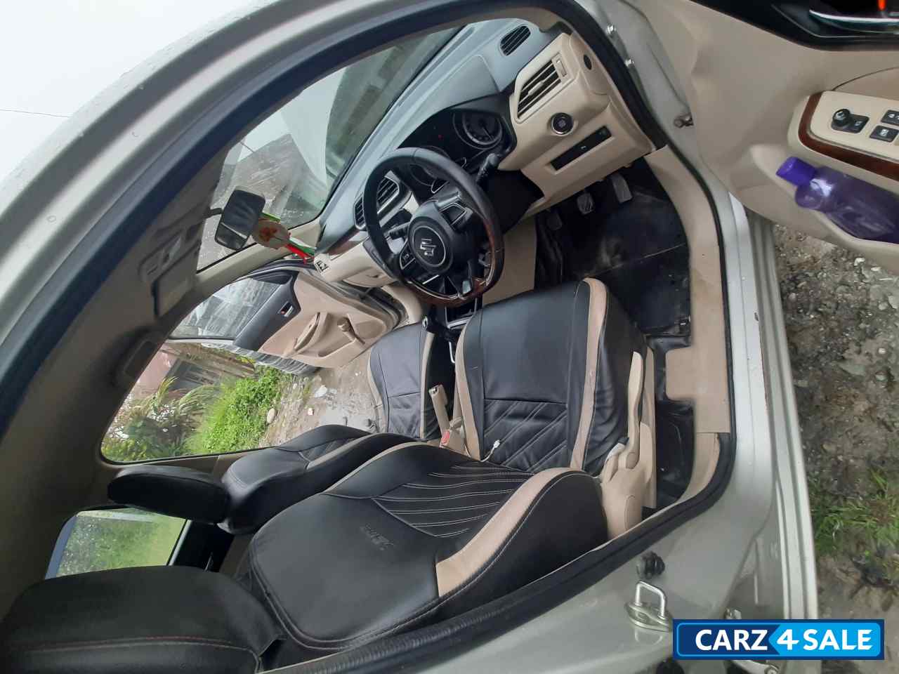 Silver Maruti Suzuki Dzire ZXI Petrol