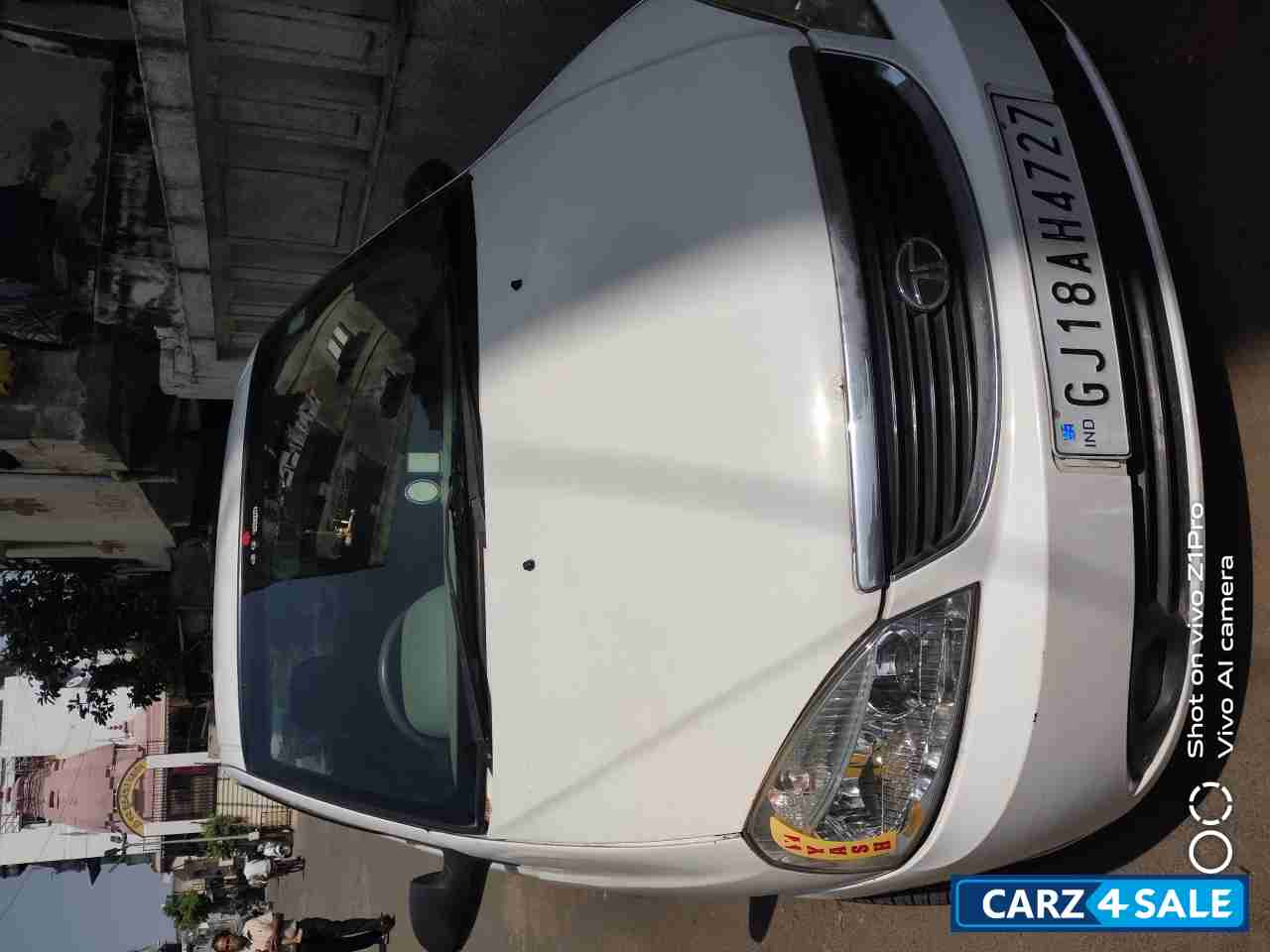 White Tata Indigo LS DiCOR BS-III