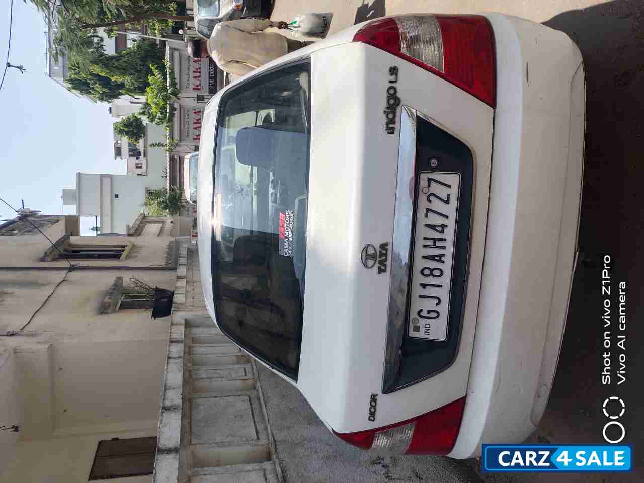 White Tata Indigo LS DiCOR BS-III