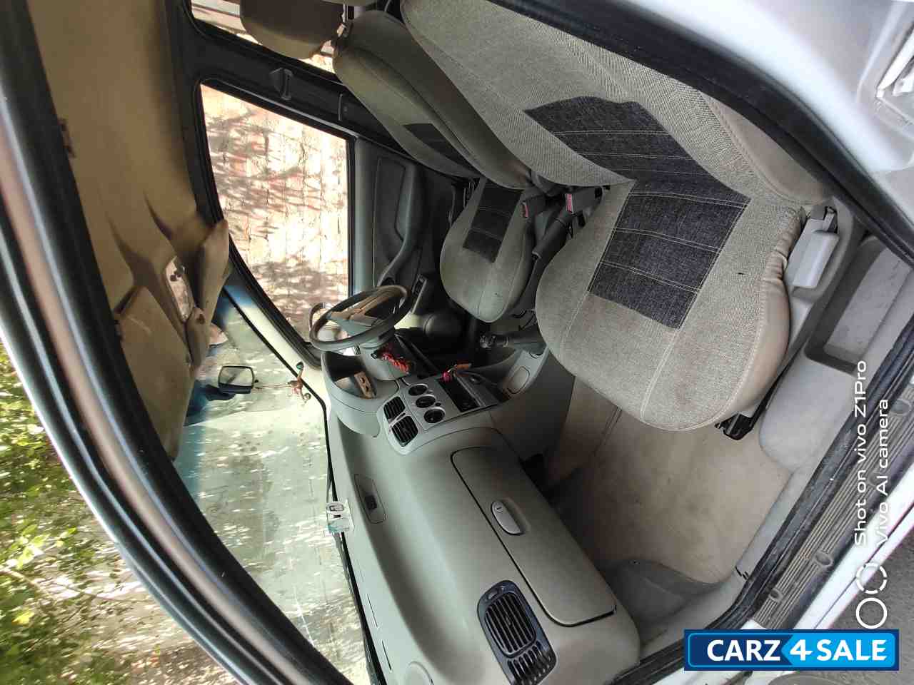 White Tata Indigo LS DiCOR BS-III