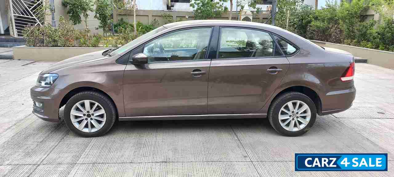 Toffee Brown Volkswagen Vento 1.2 TSI Highline Toffee Brown Volkswagen Vento 1.2 TSI Highline