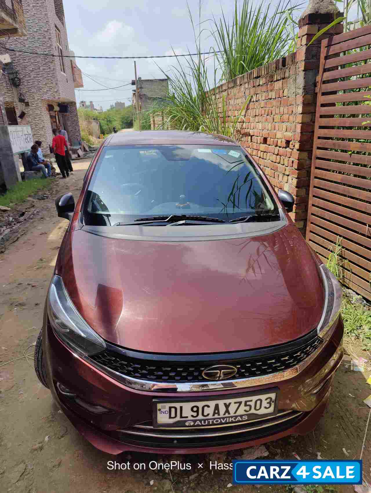 Red Tata Tigor XZ+ CNG