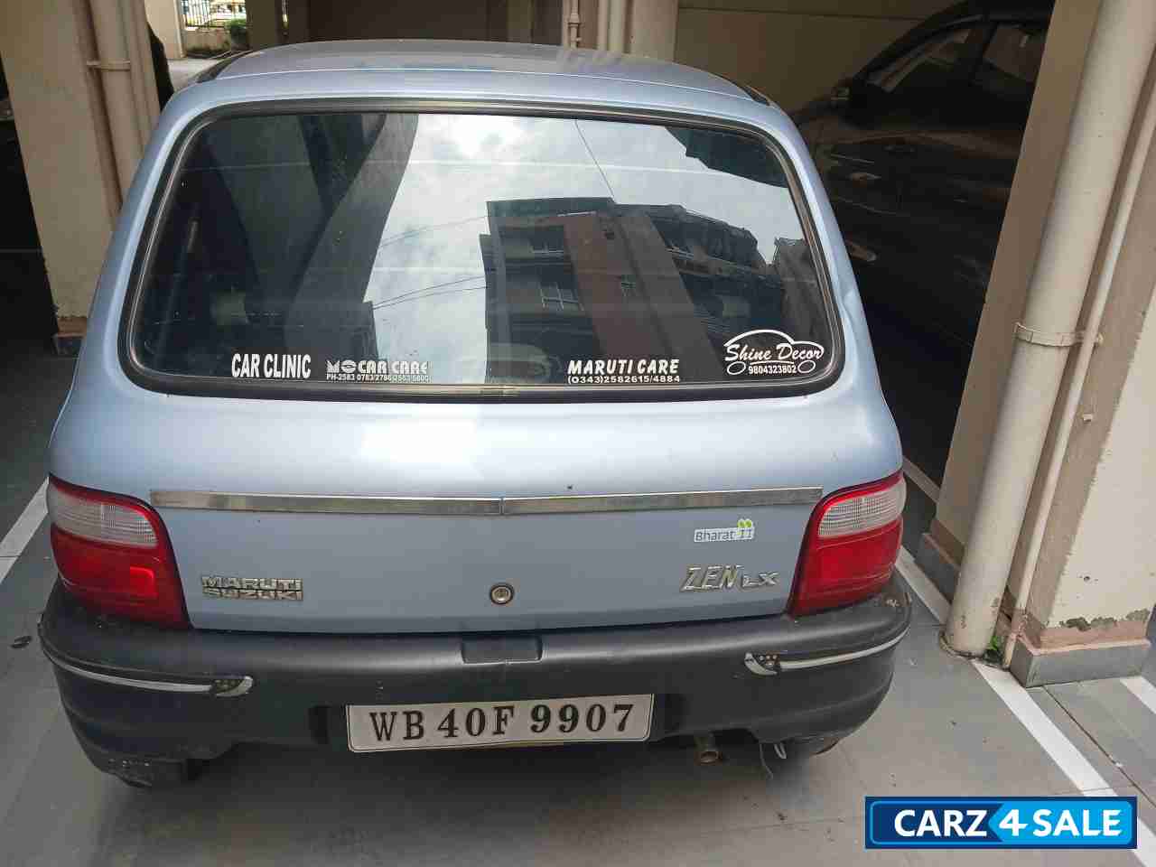 Pearl Silver Maruti Suzuki Zen LX E II