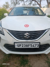 Pearl White Maruti Suzuki Baleno Zeta