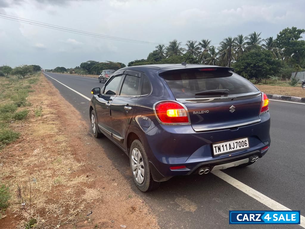 Blue Maruti Suzuki Baleno Delta