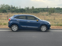 Blue Maruti Suzuki Baleno Delta
