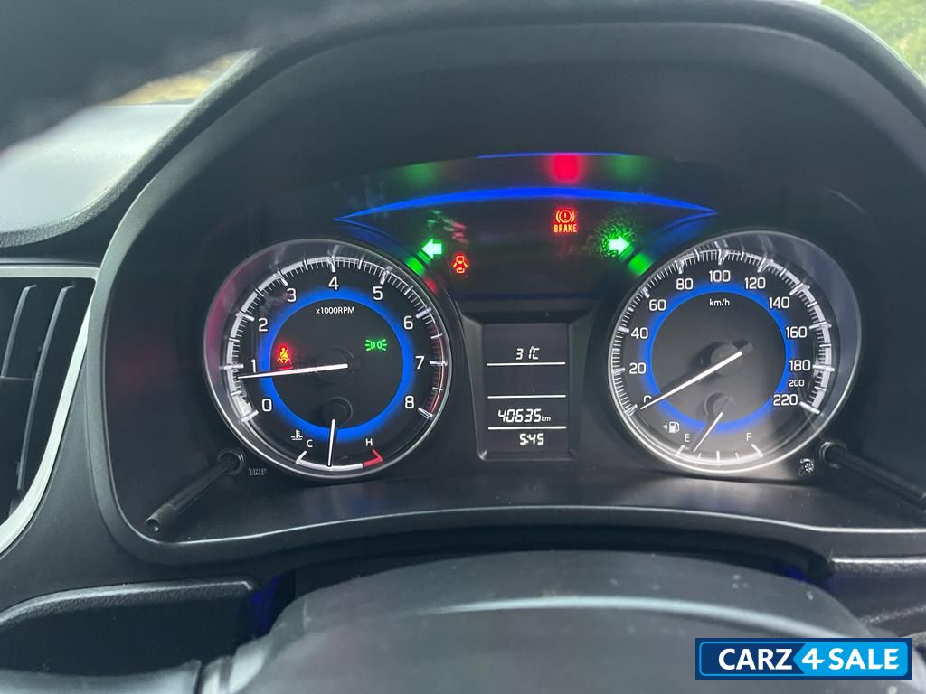 Blue Maruti Suzuki Baleno Delta