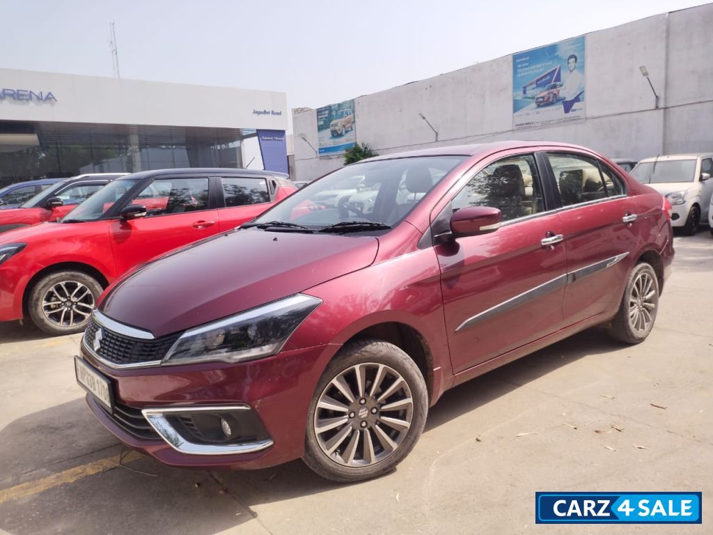 Sangria Red Maruti Suzuki Ciaz Alpha BS IV