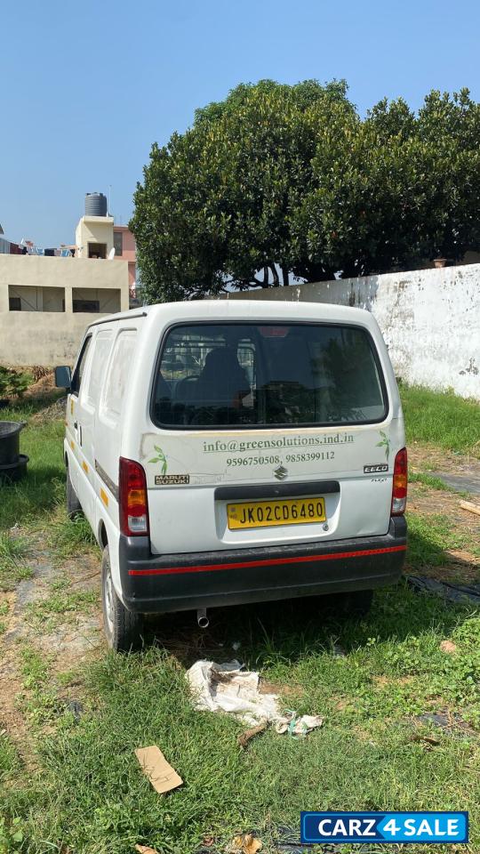 White Maruti Suzuki Eeco cargo/pick up van