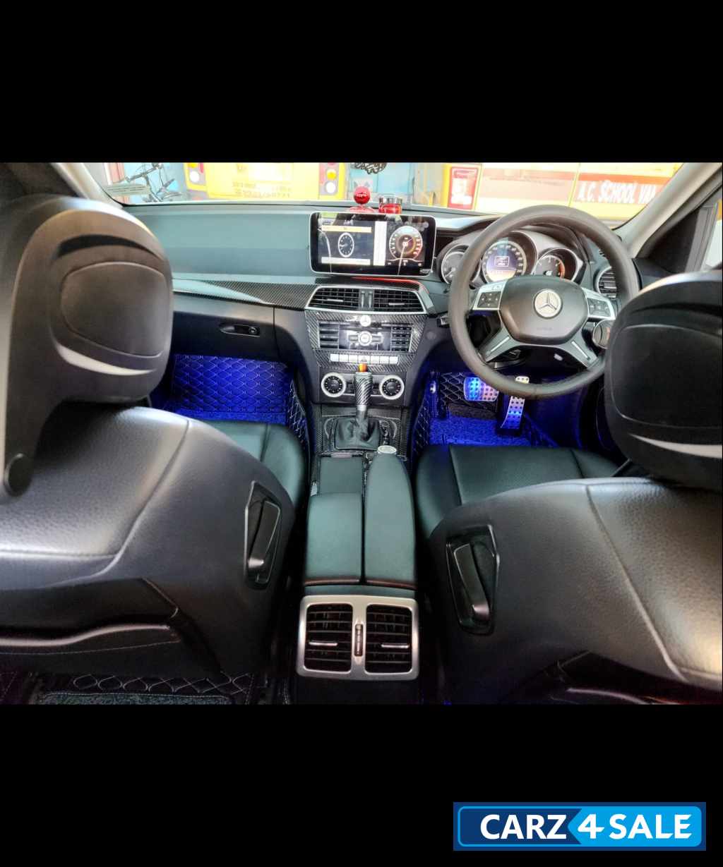 White Mercedes-Benz C-Class Sports