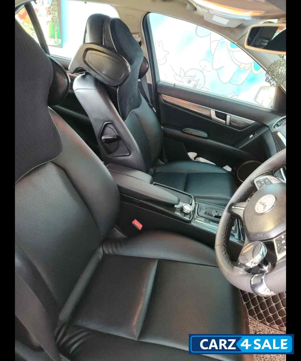 White Mercedes-Benz C-Class Sports