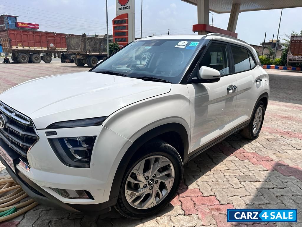 Poler White Hyundai Creta Creta Sx 1.5 petrol
