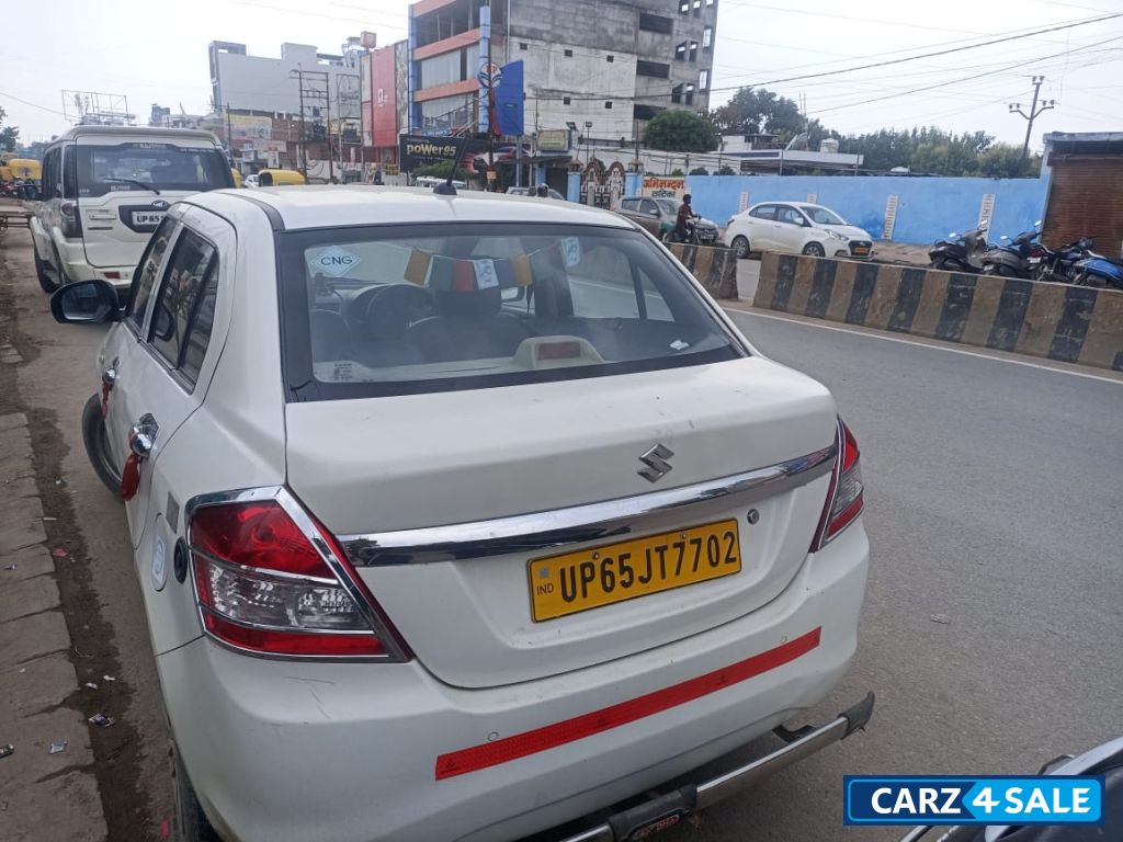 White Maruti Suzuki Dzire Tour s