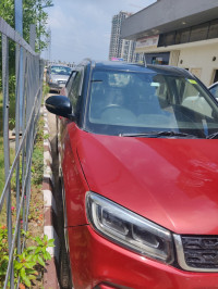 Red Maruti Suzuki Vitara Brezza Zdi plus dual tone