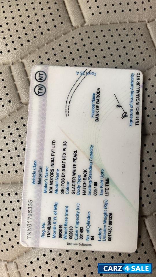 Kia Seltos Top end diesel automatic