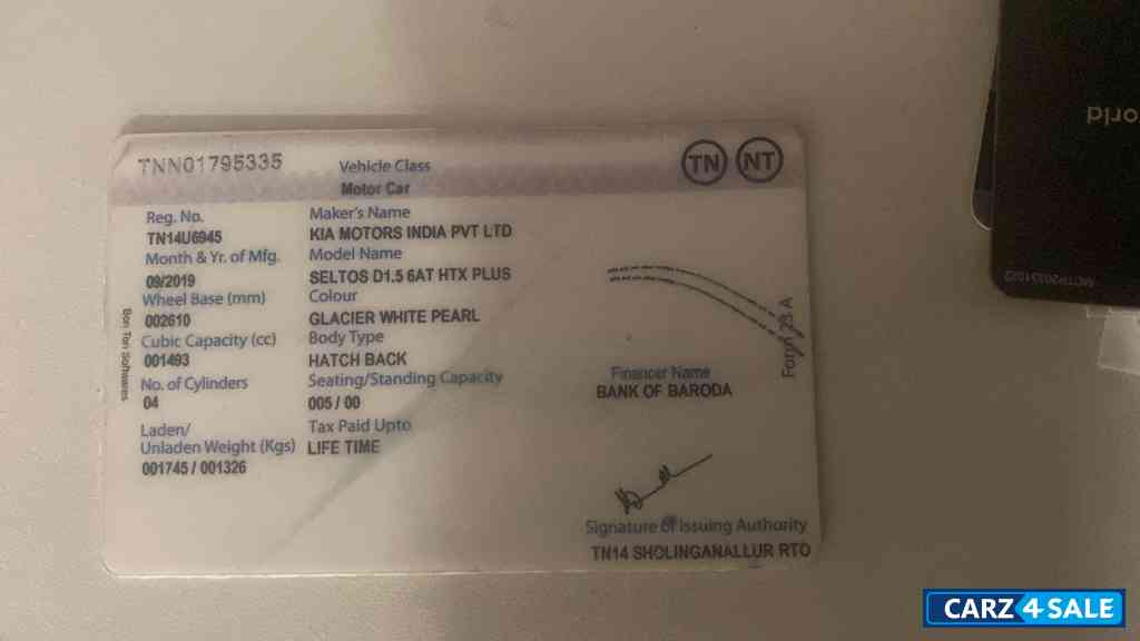 Kia Seltos Top end diesel automatic