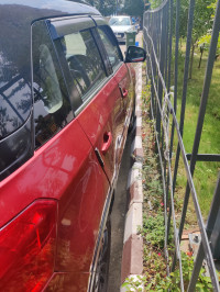 Red Maruti Suzuki Vitara Brezza Zdi+ dual tone