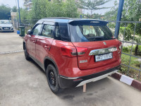 Red Maruti Suzuki Vitara Brezza Zdi+ dual tone
