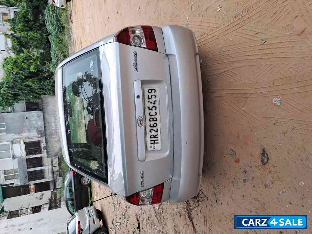 Silver Hyundai Accent Executive