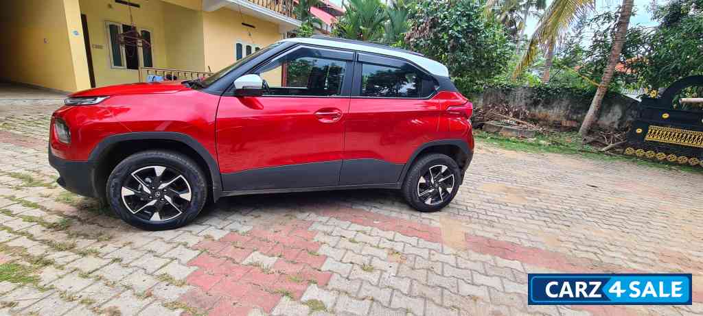 Dual Tone Red And White Tata Punch Creative AMT