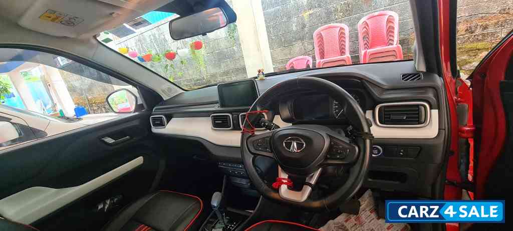 Dual Tone Red And White Tata Punch Creative AMT