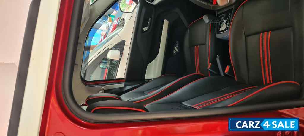 Dual Tone Red And White Tata Punch Creative AMT